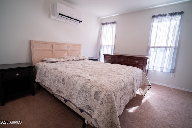 7411 N Toya Vista Rd, Payson, AZ 85541 - carpeted bedroom featuring an AC wall unit