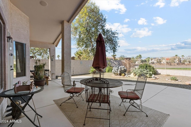 view of patio / terrace