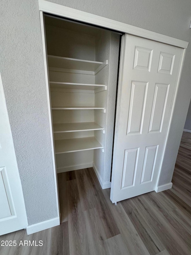 view of closet