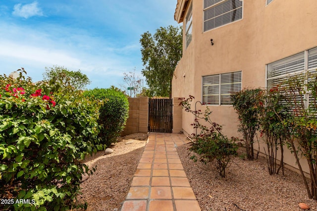 3832 N Gallatin, Mesa, AZ 85215 - view of yard with fence