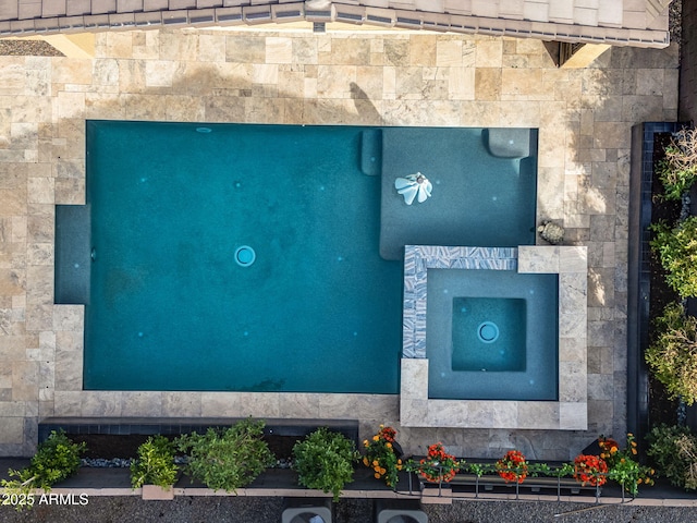 bird's eye view