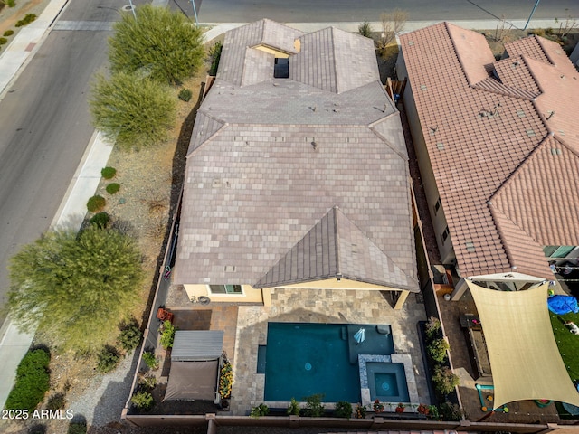 drone / aerial view