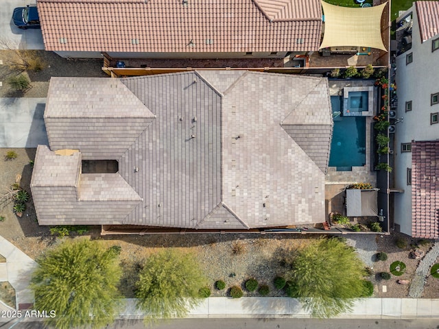 drone / aerial view