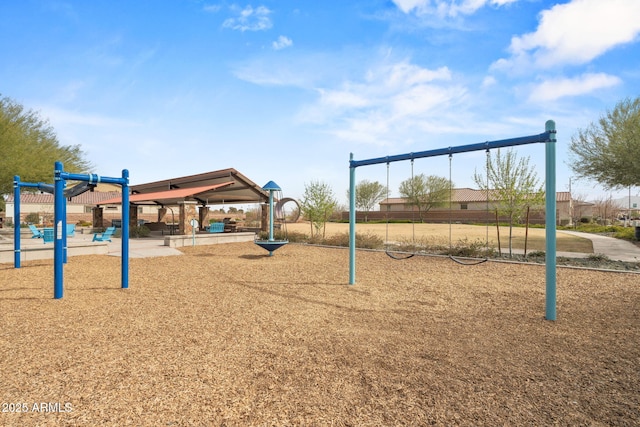 view of community playground