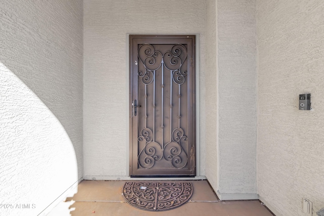 view of entrance to property