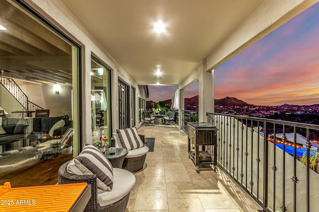 36723 N 33rd Ave, Phoenix, AZ 85086 - view of balcony at dusk
