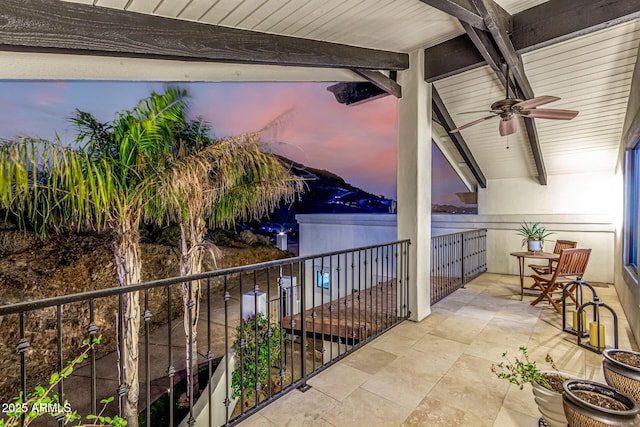 36723 N 33rd Ave, Phoenix, AZ 85086 - balcony featuring a ceiling fan