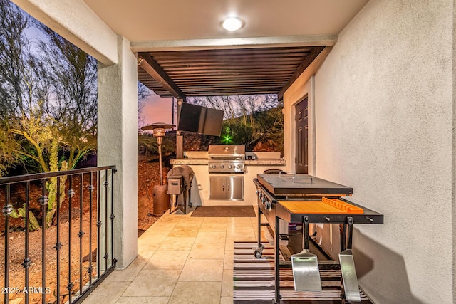36723 N 33rd Ave, Phoenix, AZ 85086 - view of patio featuring exterior kitchen and area for grilling