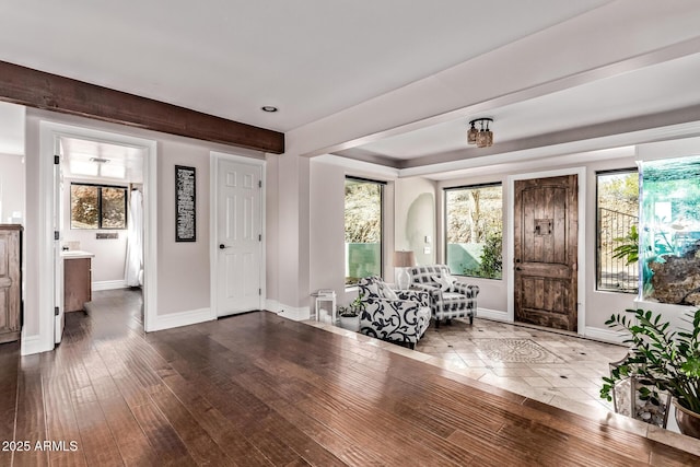 36723 N 33rd Ave, Phoenix, AZ 85086 - entryway featuring hardwood / wood-style floors and baseboards