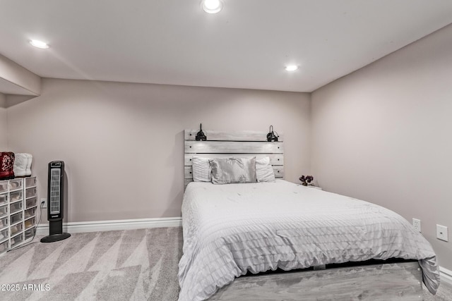36723 N 33rd Ave, Phoenix, AZ 85086 - bedroom featuring carpet floors, baseboards, and recessed lighting
