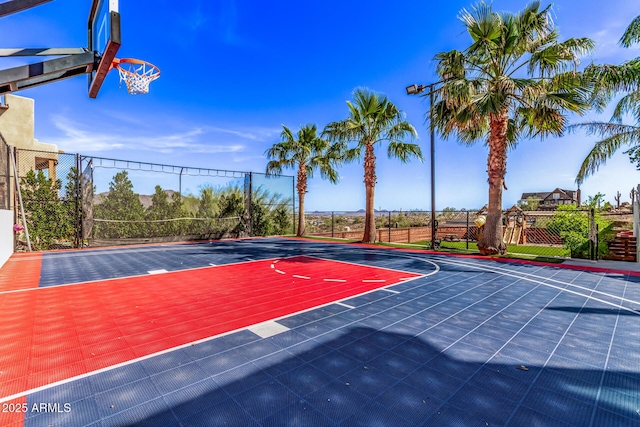 36723 N 33rd Ave, Phoenix, AZ 85086 - view of basketball court featuring community basketball court and fence