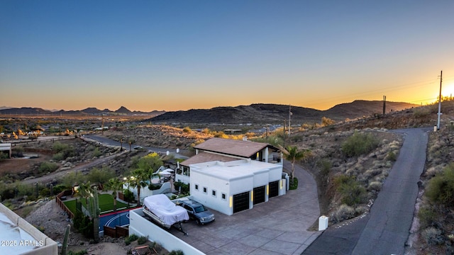 36723 N 33rd Ave, Phoenix, AZ 85086 - aerial view at dusk featuring a mountain view
