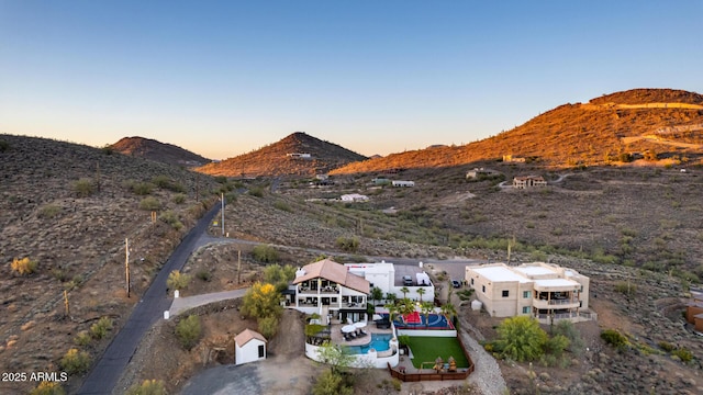 36723 N 33rd Ave, Phoenix, AZ 85086 - drone / aerial view featuring a mountain view