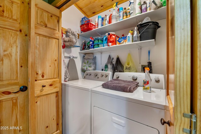 3334 Sawmill Ridge Loop, Heber, AZ 85928 - washroom with separate washer and dryer