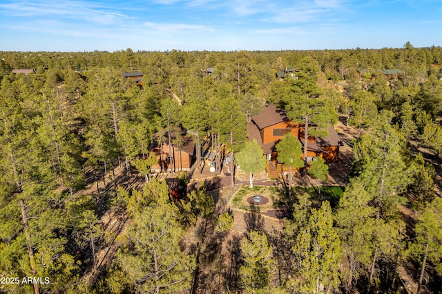 3334 Sawmill Ridge Loop, Heber, AZ 85928 - view from above of property with a forest