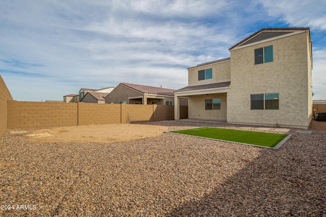 view of rear view of house