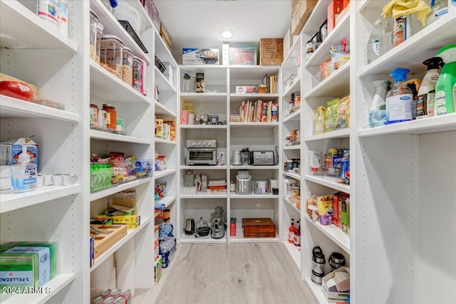 view of pantry