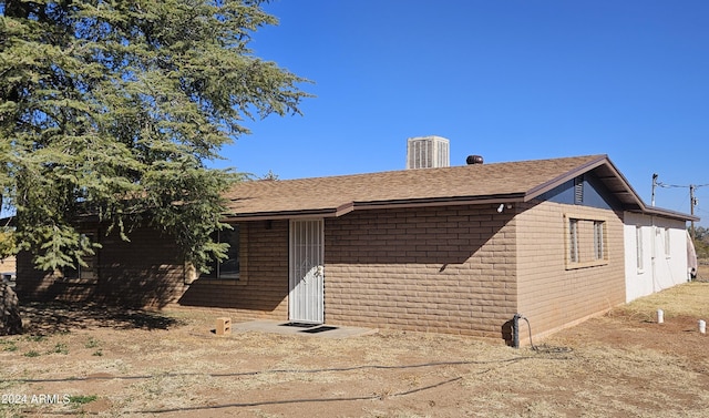 view of rear view of house