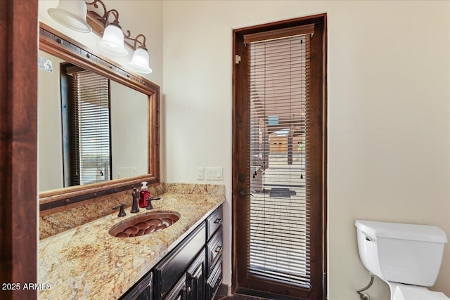 28025 N 156th Pl, Scottsdale, AZ 85262 - bathroom featuring vanity and toilet