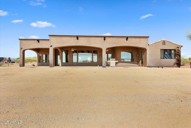 28025 N 156th Pl, Scottsdale, AZ 85262 - rear view of house featuring stucco siding