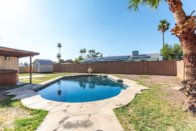 2110 W Morrow Dr, Phoenix, AZ 85027 - view of swimming pool