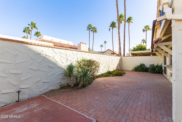 view of patio