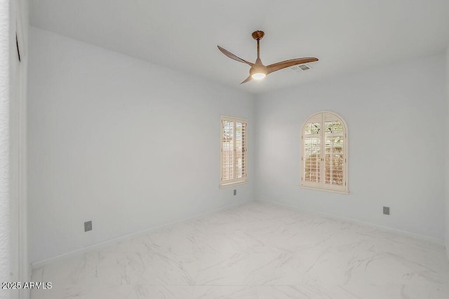 16219 S 14th Way, Phoenix, AZ 85048 - spare room with a ceiling fan