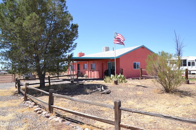 5075 W Terra Way, Mcneal, AZ 85617 - ranch-style house featuring fence and stucco siding