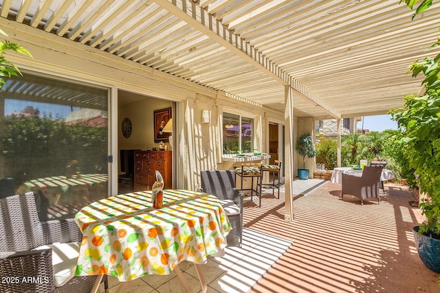 7115 E Buena Terra Way, Paradise Valley, AZ 85253 - view of patio with outdoor dining space