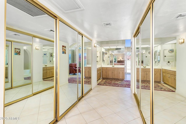 7115 E Buena Terra Way, Paradise Valley, AZ 85253 - full bathroom featuring vanity and tile patterned flooring