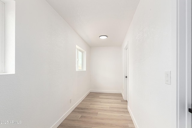 524 S Pioneer, Mesa, AZ 85204 - hall with light wood-style flooring and baseboards