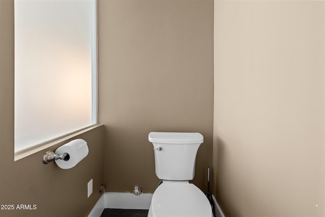 bathroom with toilet