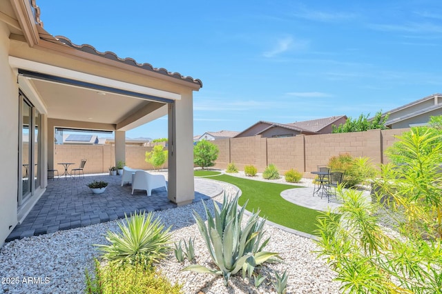 19908 W Montecito Ave, Litchfield Park, AZ 85340 - fenced backyard with a patio