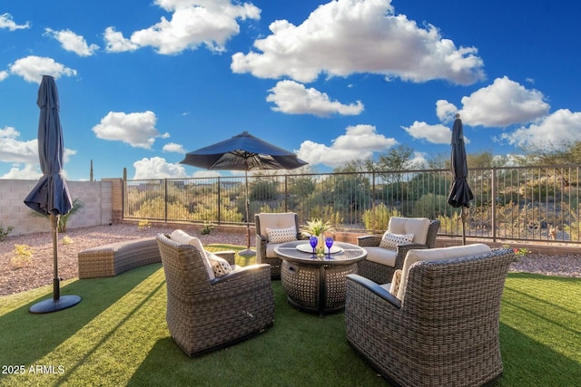 view of patio / terrace