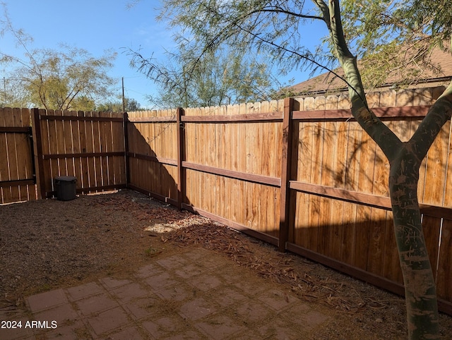 exterior space with a patio area