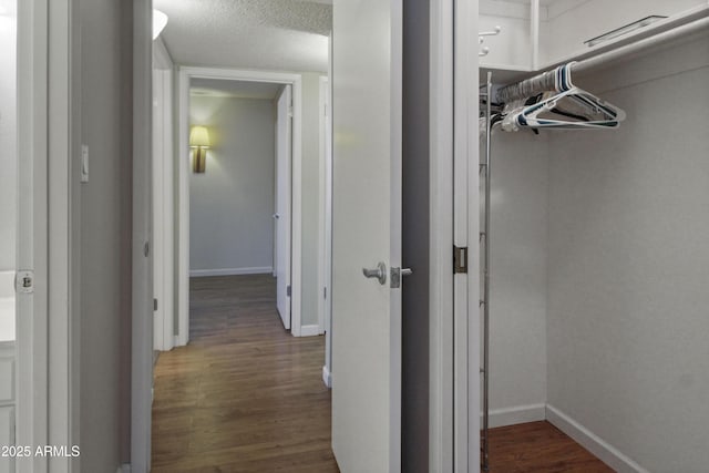 3345 E University Dr Unit 2, Mesa, AZ 85213 - hall featuring wood finished floors and baseboards