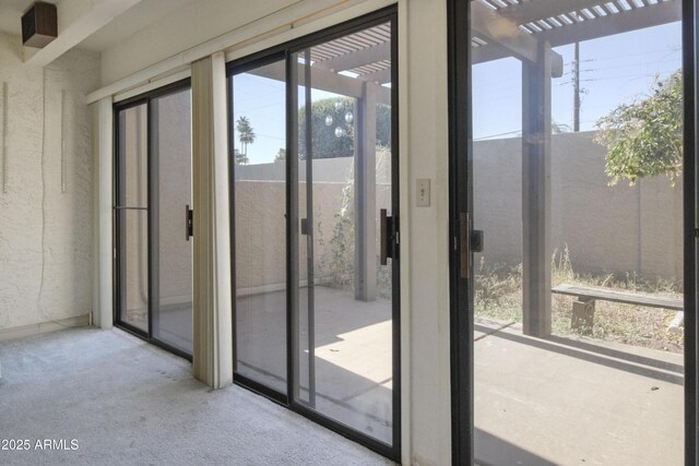 3345 E University Dr Unit 2, Mesa, AZ 85213 - entryway with carpet