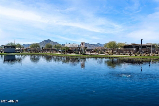 25751 S 227th Way, Queen Creek, AZ 85142 - view of water feature with a mountain view