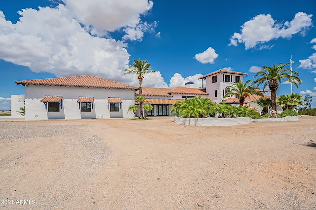 view of rear view of property