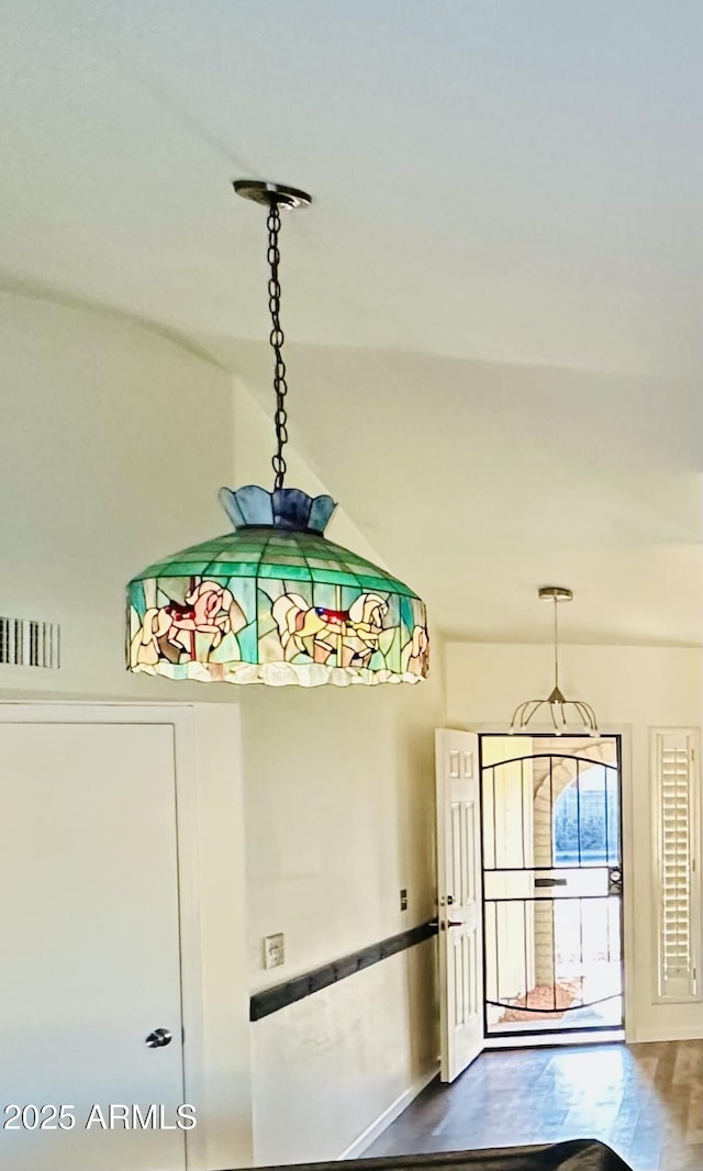 room details featuring hardwood / wood-style flooring