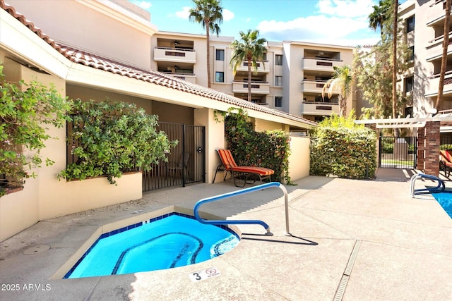 4200 N Miller Rd Unit 504, Scottsdale, AZ 85251 - view of pool featuring a patio area