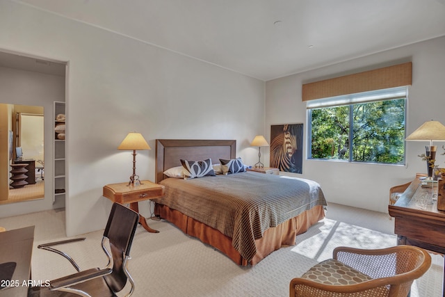 bedroom featuring carpet floors