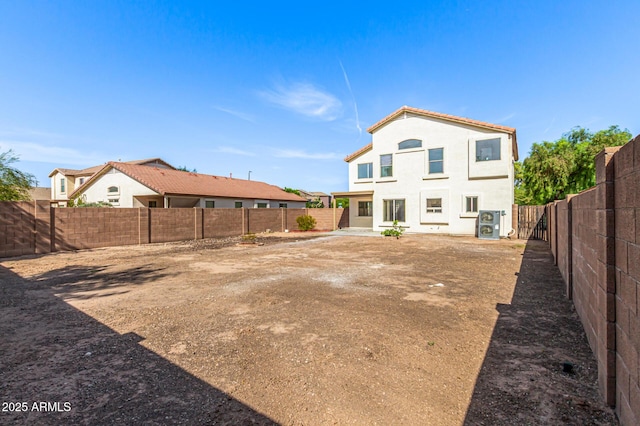 2112 S 160th Dr, Goodyear, AZ 85338 - rear view of property with a fenced backyard
