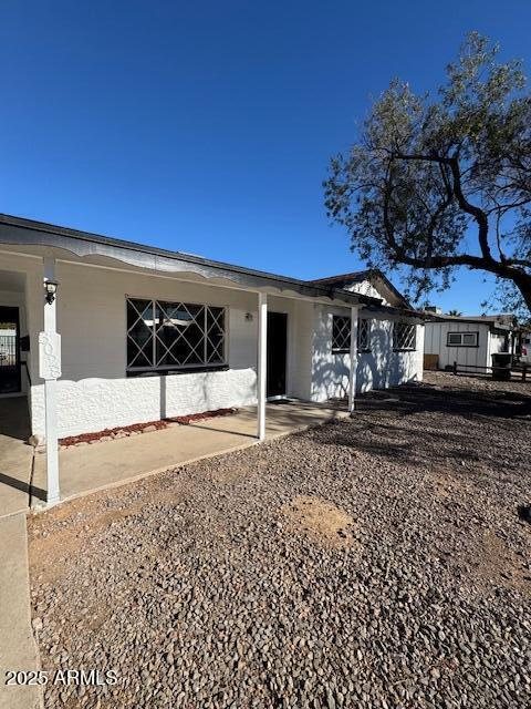 view of ranch-style home