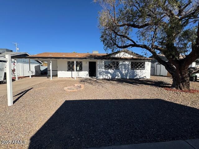 view of ranch-style house