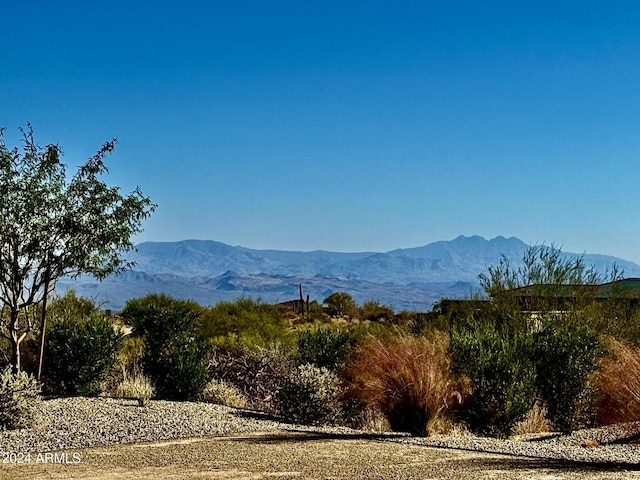 view of mountain feature