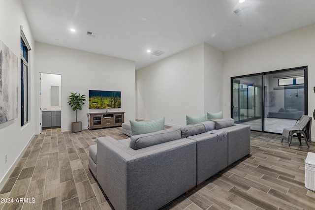 view of living room