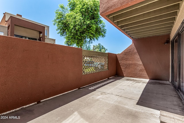 view of patio