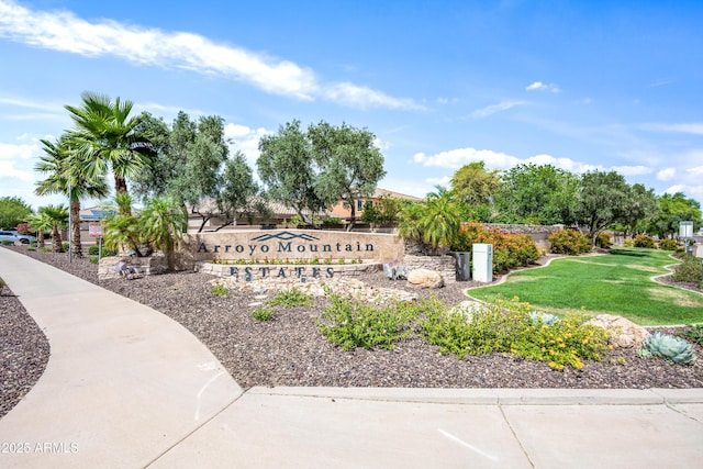 19242 W Pasadena Ave, Litchfield Park, AZ 85340 - community / neighborhood sign featuring a yard