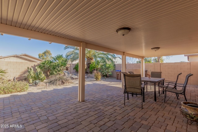 view of patio